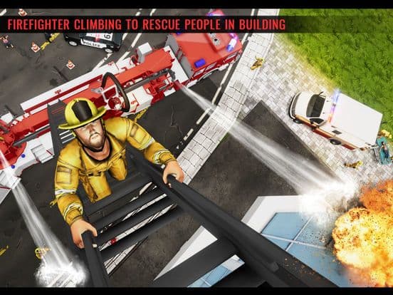 Fire Truck Driving Simulator screenshot 6