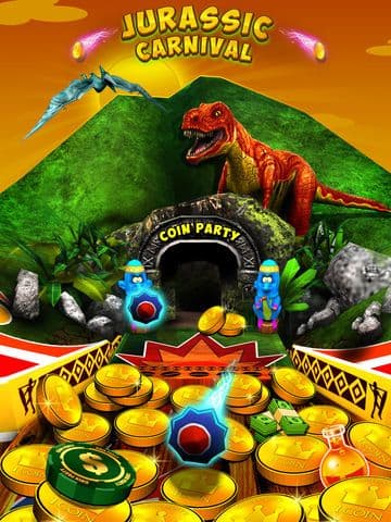 Jurassic Carnival: Coin Party screenshot 2