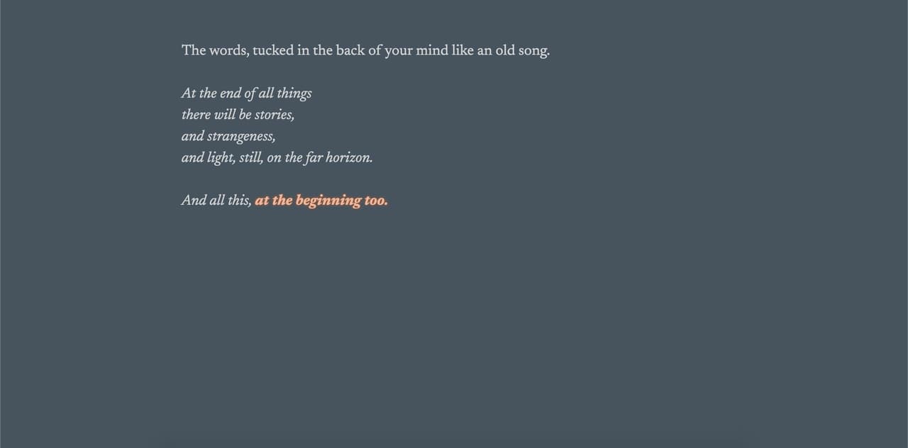 woven between times and tellings screenshot 2
