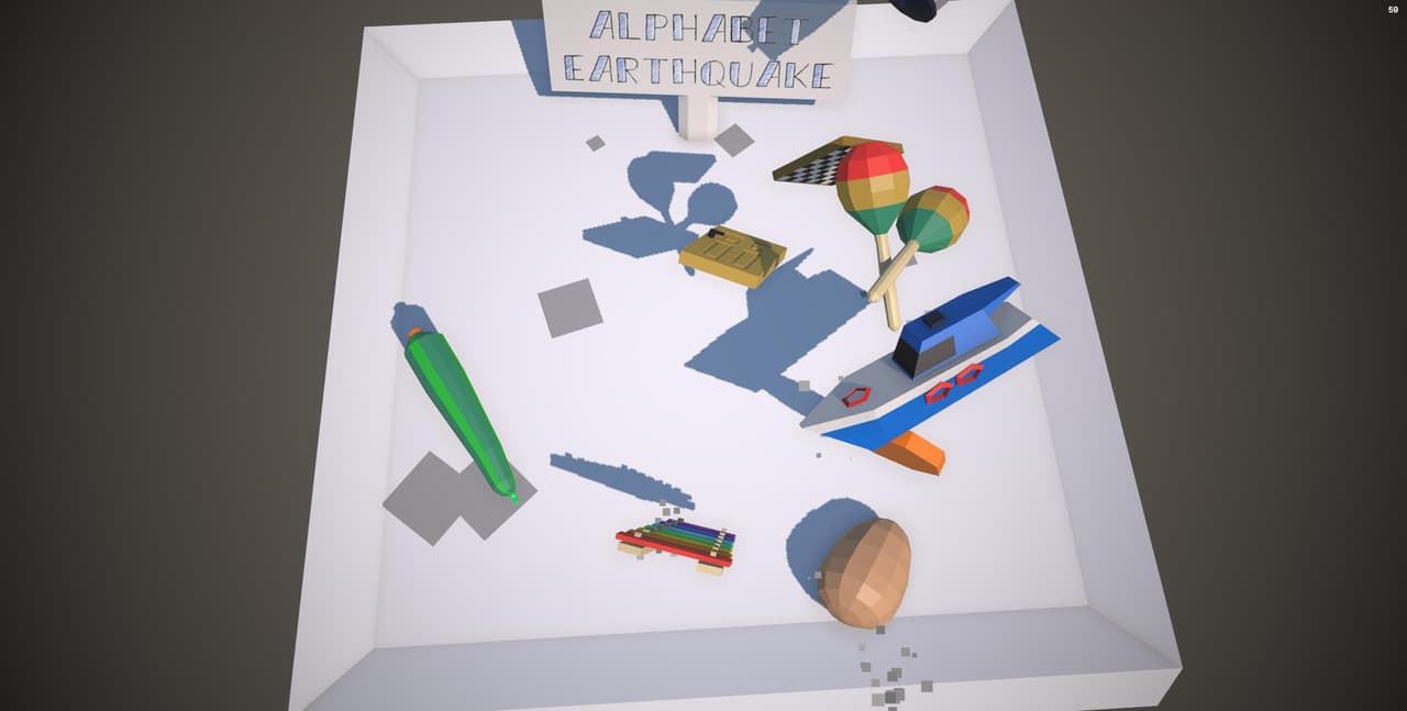 Alphabet Earthquake