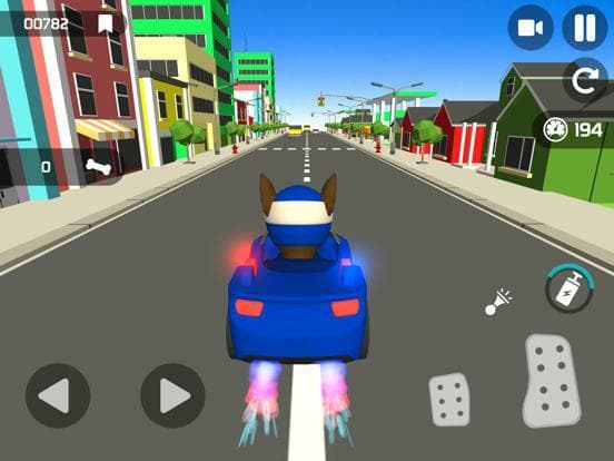 Paw Puppy Traffic Racing screenshot 2