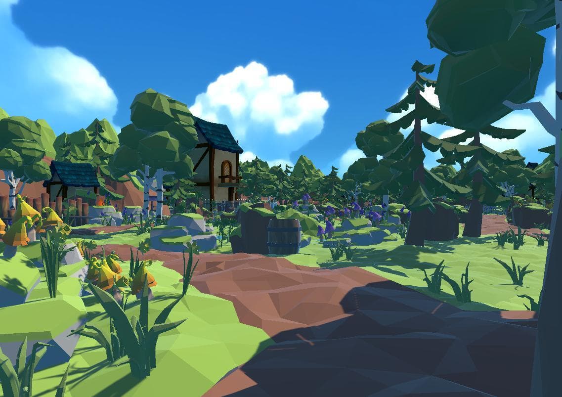 Medieval Forest, anti-stress game screenshot 2