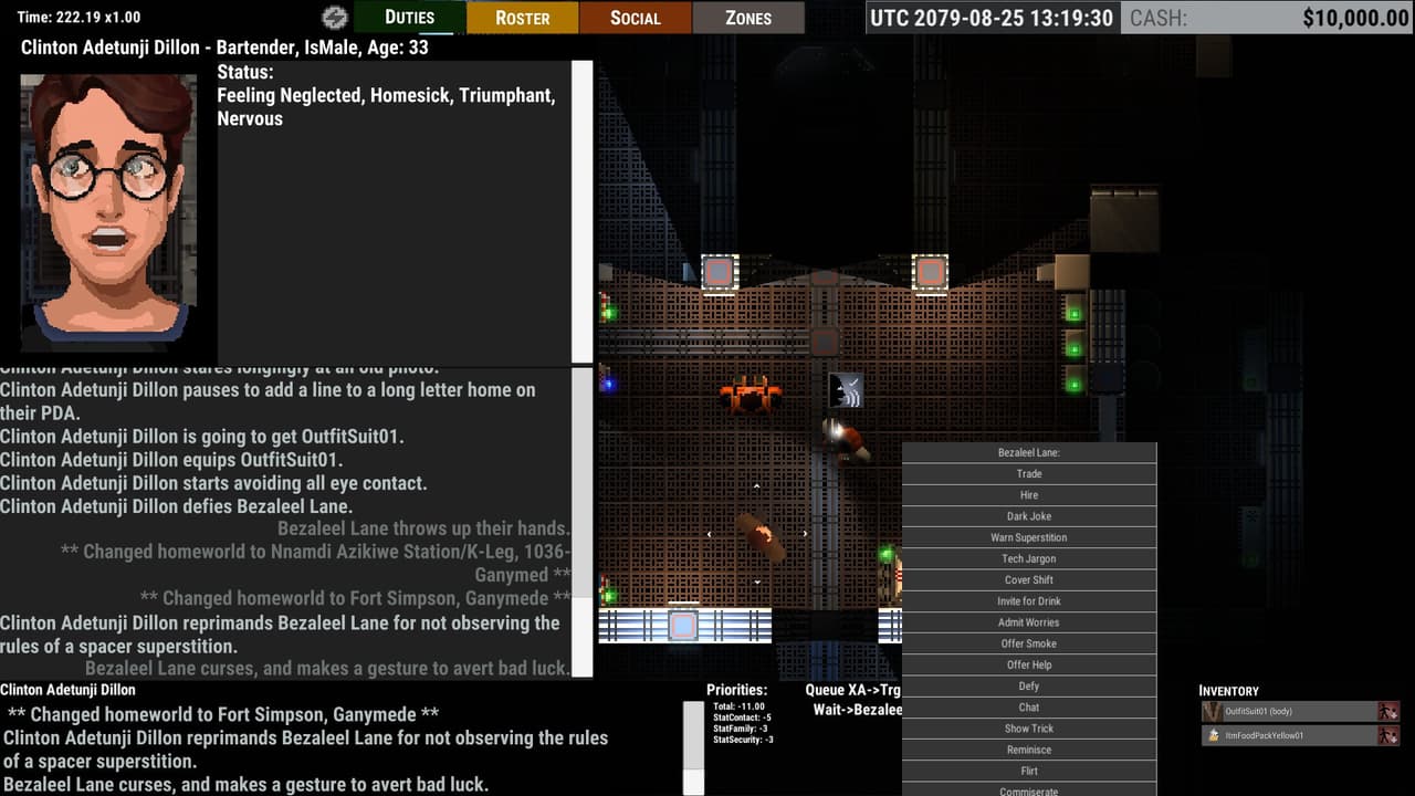 Ostranauts screenshot 4