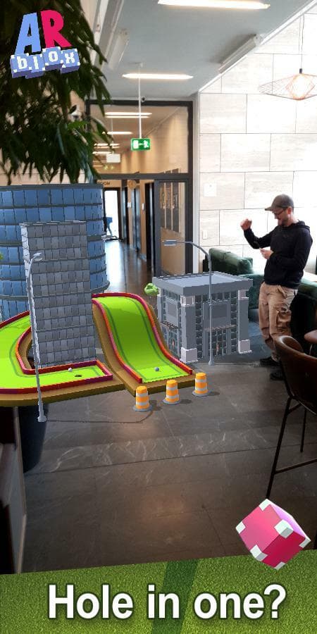 AR Pocket Golf King: Friendly Multiplayer screenshot 2