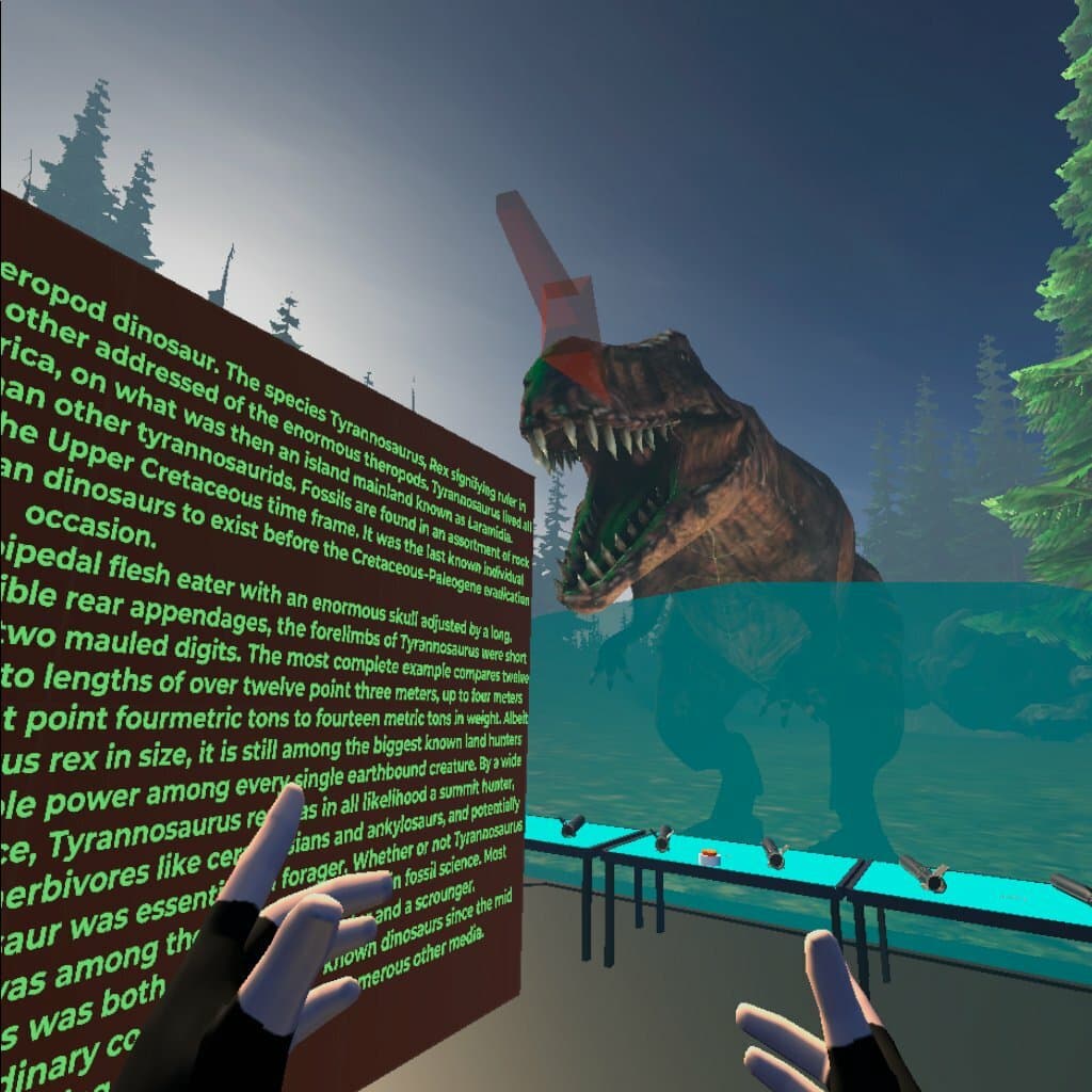 Ultra Explorer: Jurassic Forest ( VR Dinosaurs Game for Oculus Quest) screenshot 3