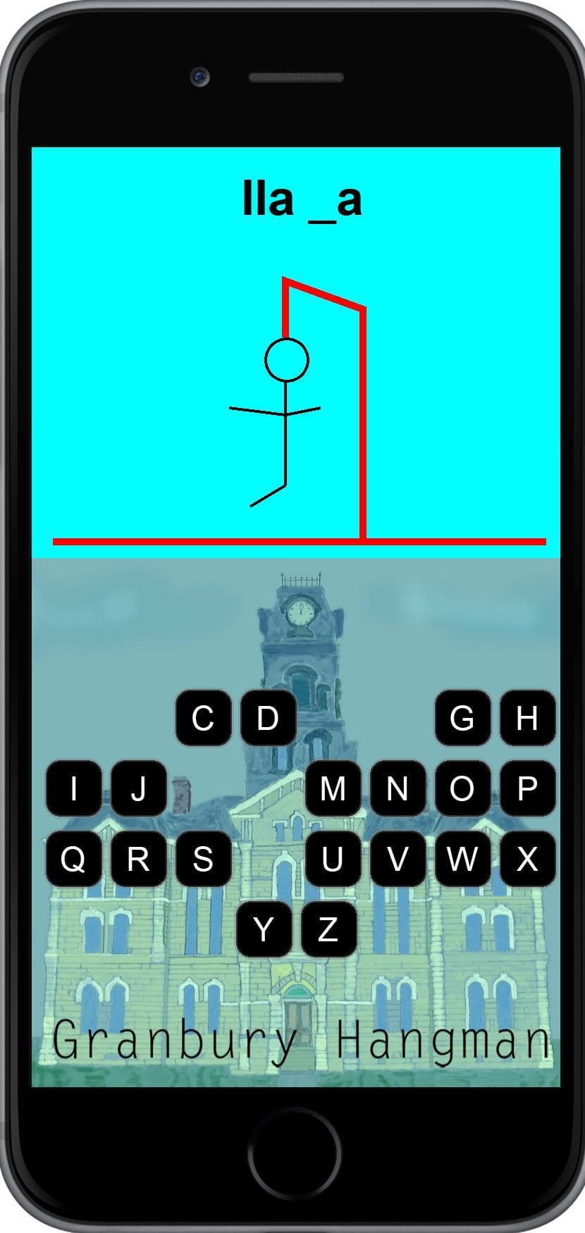 Granbury Hangman screenshot 2