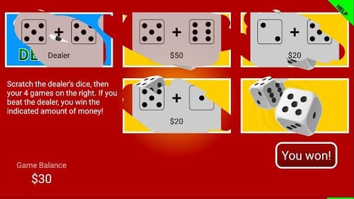 Scratch cards! screenshot 3