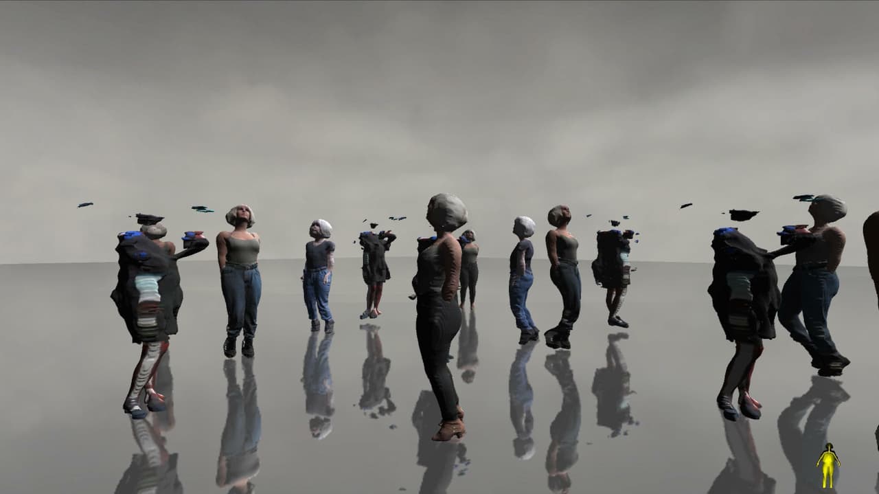 V.I. A MEDITATION AND MEDIATION BETWEEN THE PHYSICAL AND THE VIRTUAL SELF screenshot 2