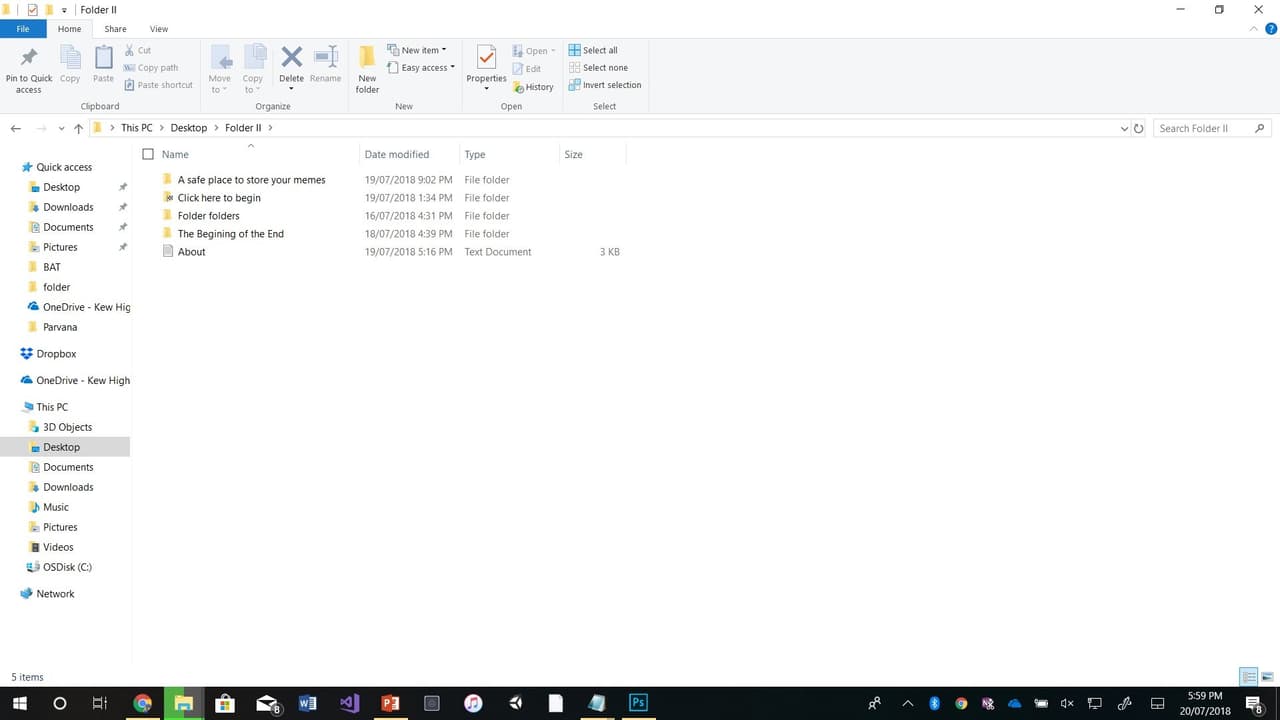 Folder II screenshot 2