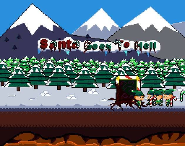 Santa goes to hell