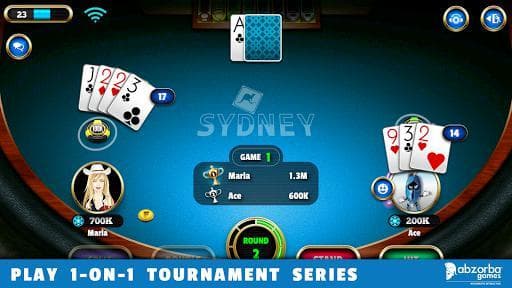 BlackJack 21: Vegas Multiplayer Online Casino Game screenshot 4