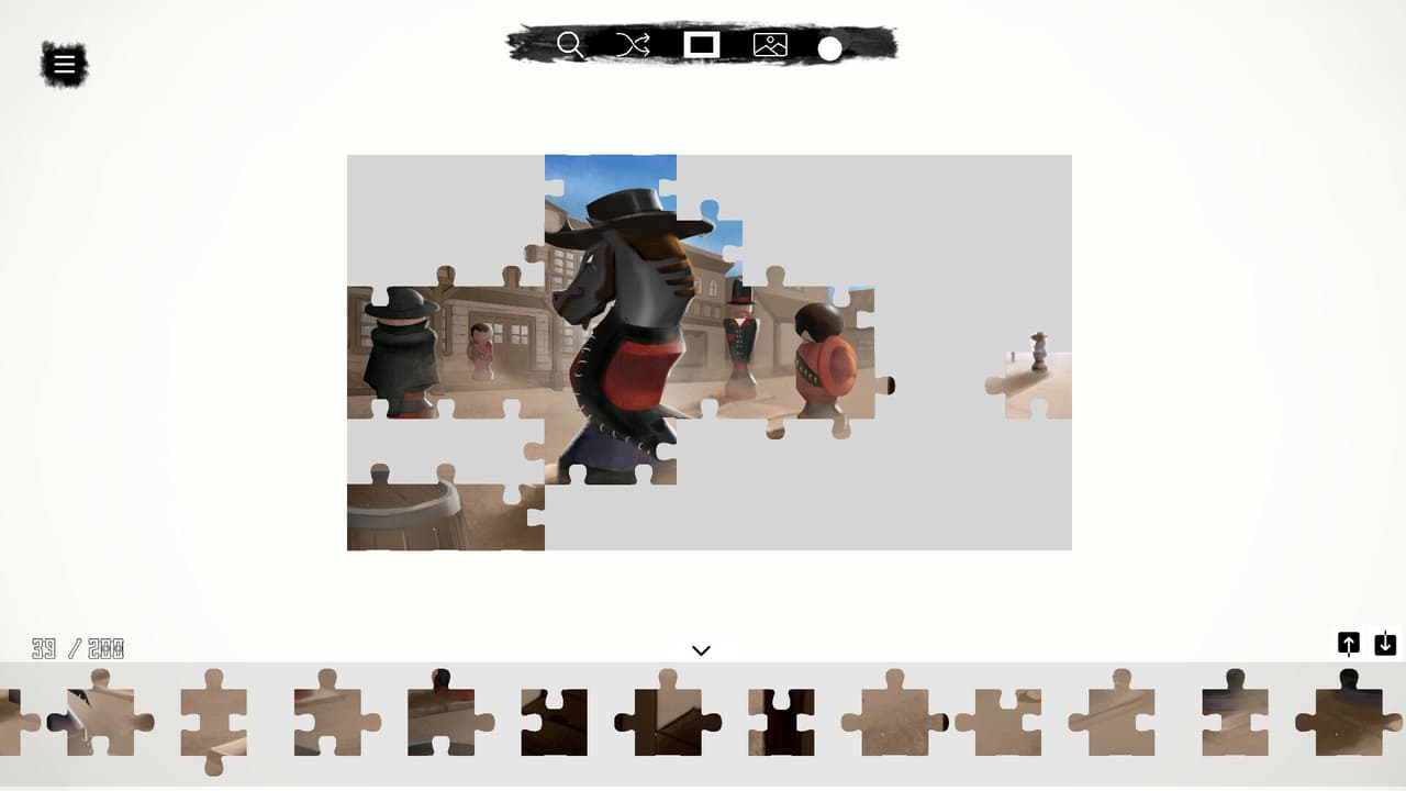 Jesse Boom James - a jigsaw chess tale screenshot 4