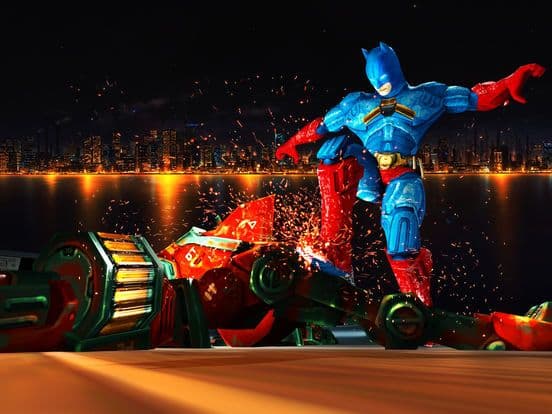 Flying Bat Hero Simulator screenshot 4
