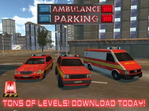3D Rescue City Ambulance Parking Simulator screenshot 2