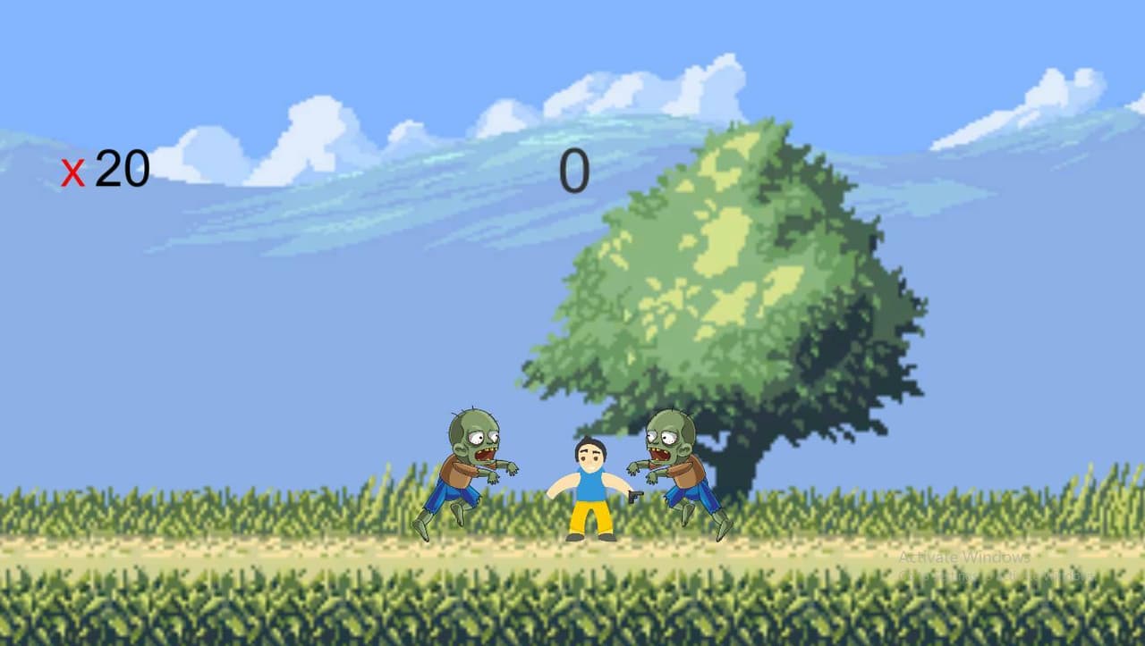 Zombie Shooter (itch) (SujalYT) screenshot 3