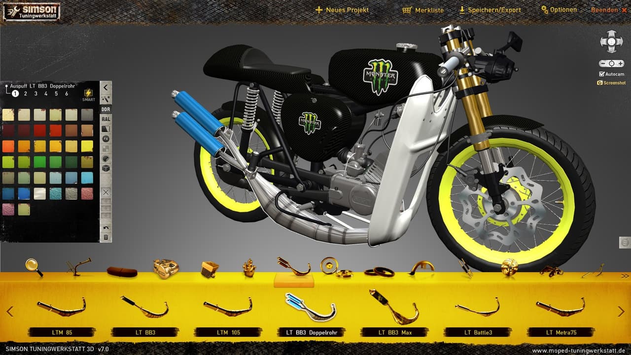 Simson Tuningwerkstatt 3D screenshot 2
