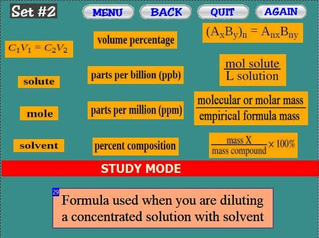 Chem-Words 6: Substances and Solutions screenshot 3