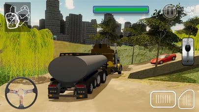 Cargo Trailer Transport Truck screenshot 2