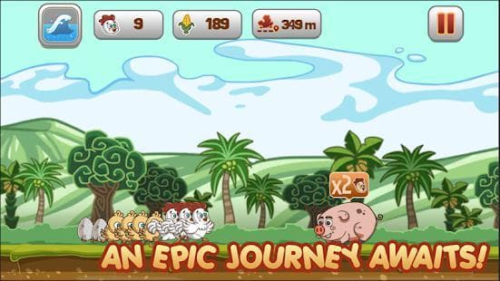 Chicken Tsunami screenshot 2