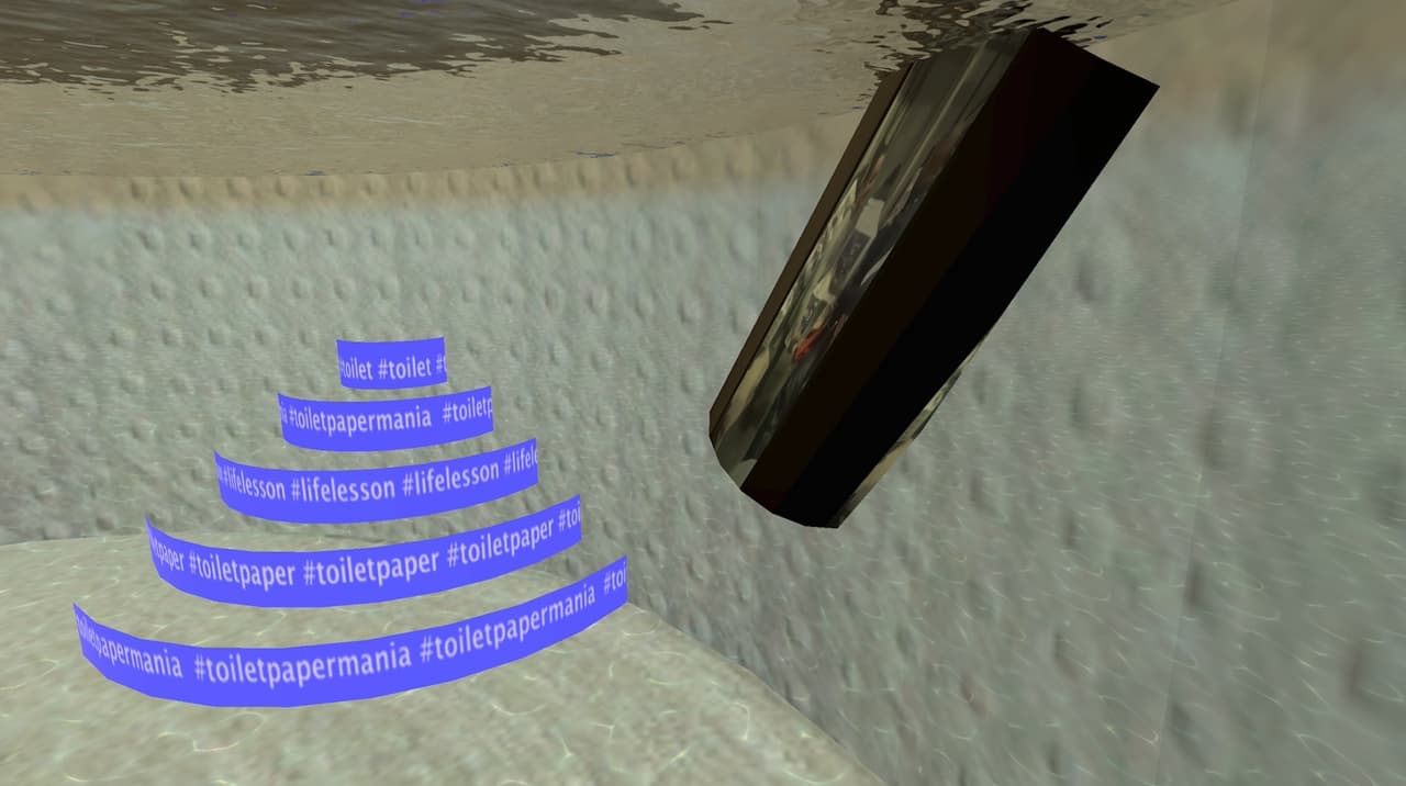 Toilet Paper Mania - VR Museum screenshot 2
