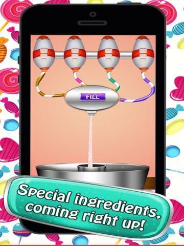 Candy floss dessert treats maker - Satisfy the sweet cravings! iPad paid version screenshot 5