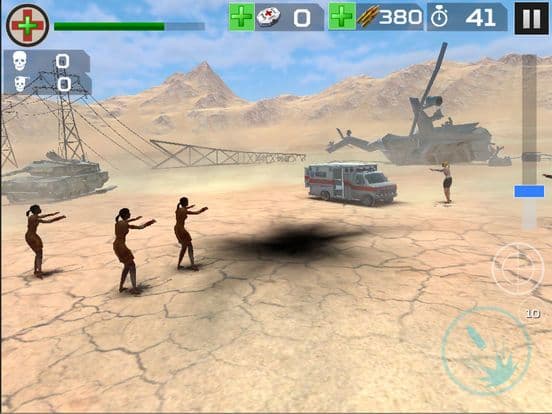 Zombie Hunter Attack On Desert Town Final Defence screenshot 2