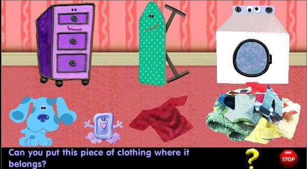 Blues Clues: Laundry Time screenshot 2