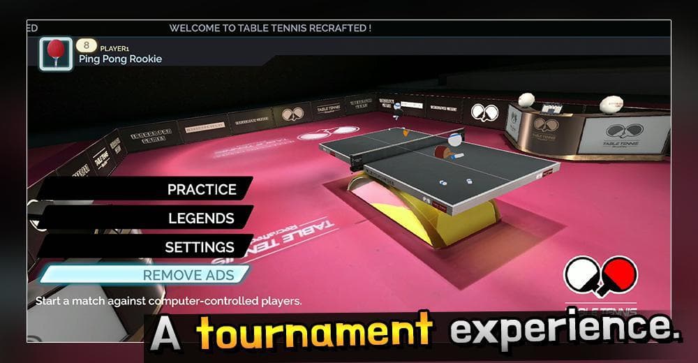 Table Tennis Recrafted screenshot 2