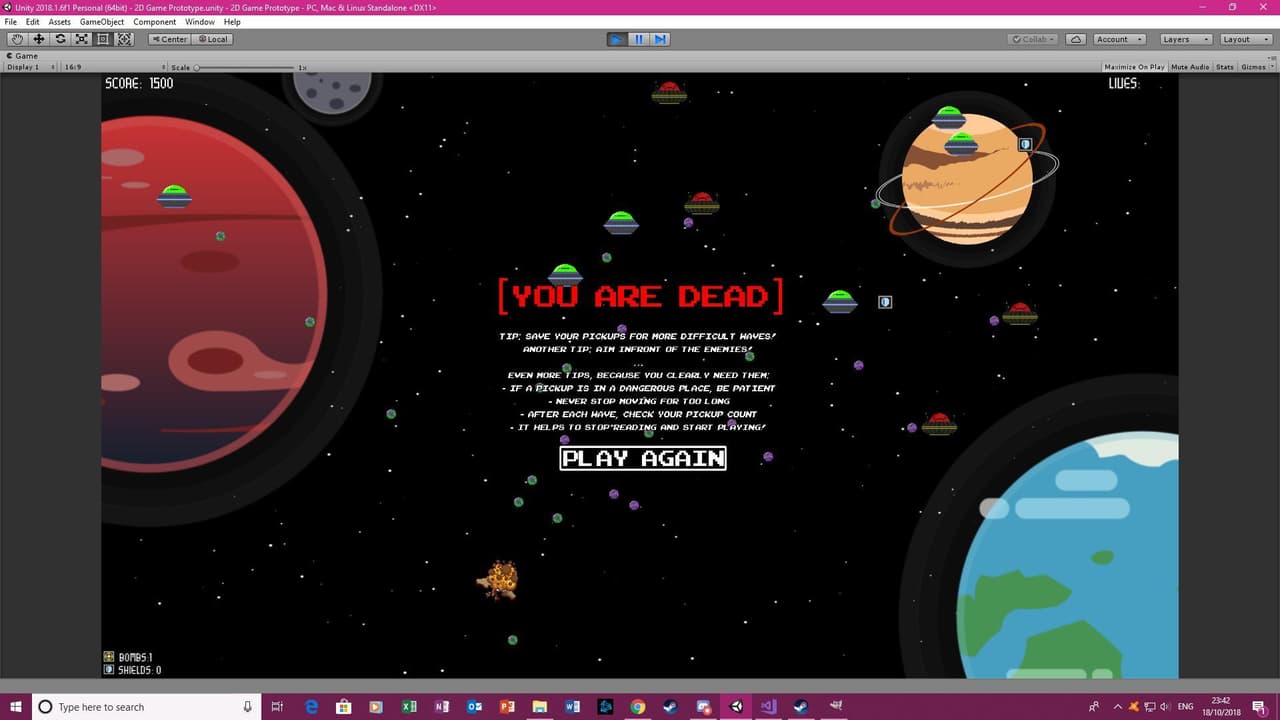 Space Invaders (itch) (ZyaxitronED) screenshot 3