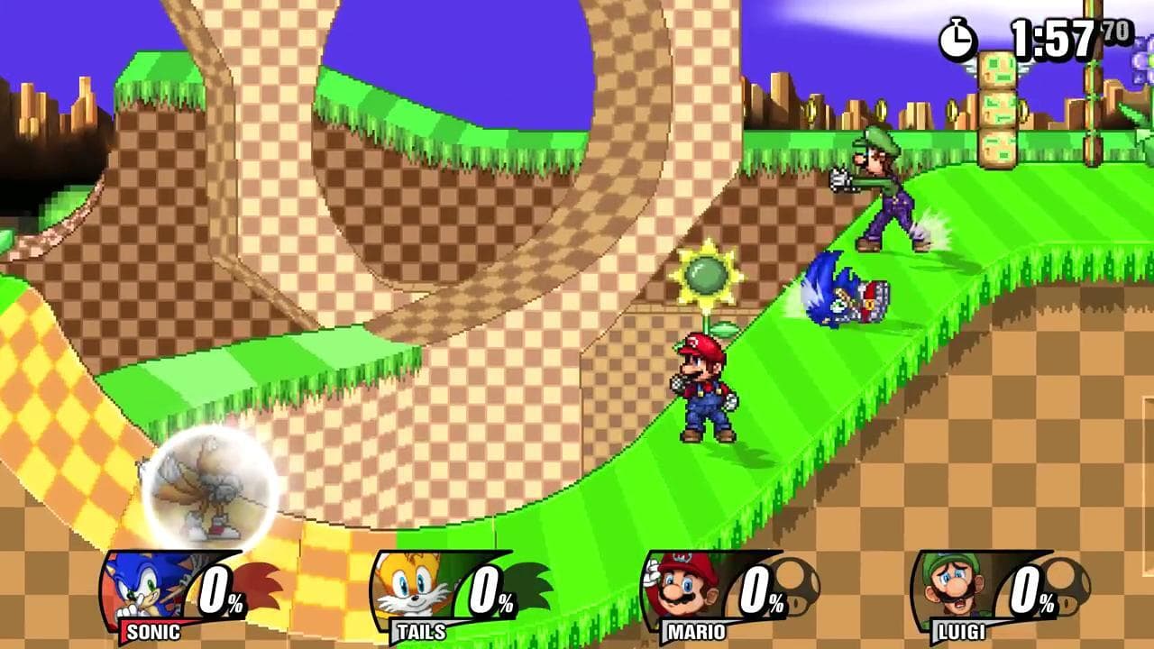 Super Smash Flash 2 (Pepe Frog Gamer) screenshot 2
