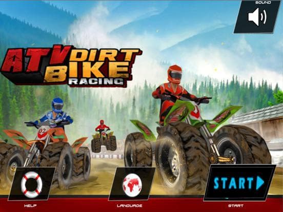 Atv Dirt Bike Racing: 3D Race screenshot 2