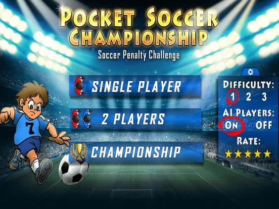 Mini Soccer Penalty Championship screenshot 4