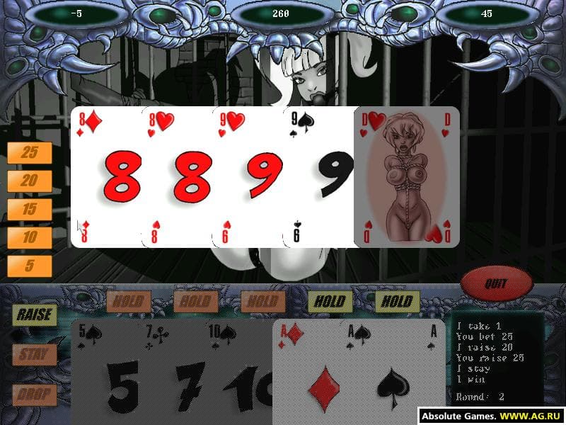 Patti Pains Bondage Poker screenshot 2