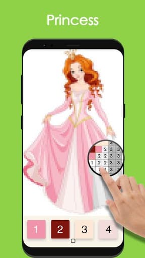 Pixel Art: Color by Number Sandbox Coloring Game screenshot 5