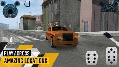 Taxi Car Parking Driving Games screenshot 5