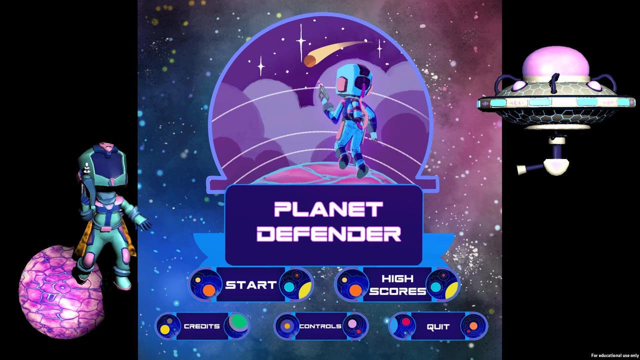 Planet Defender (itch) (irishgold15) screenshot 2