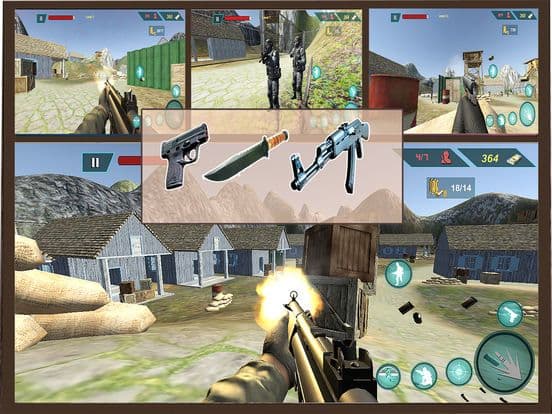 Commando Combat Attack 2017 screenshot 2