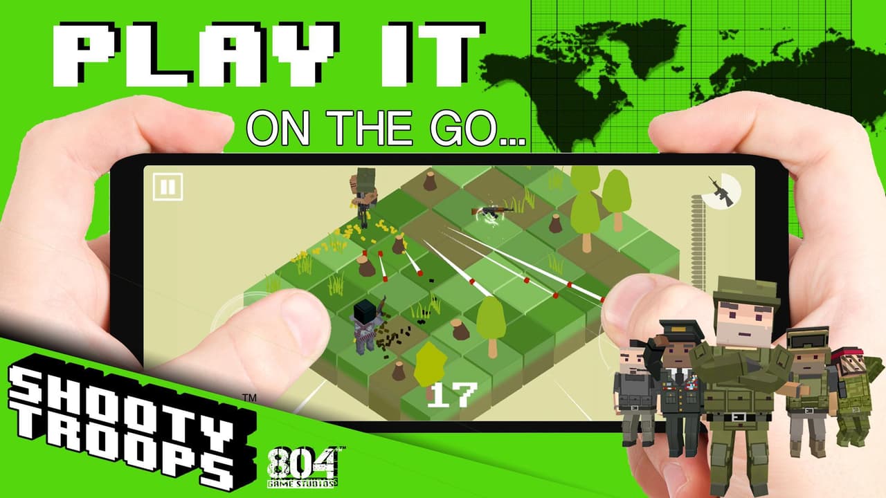 SHOOTY TROOPS - The Endless Arcade Shooter screenshot 4