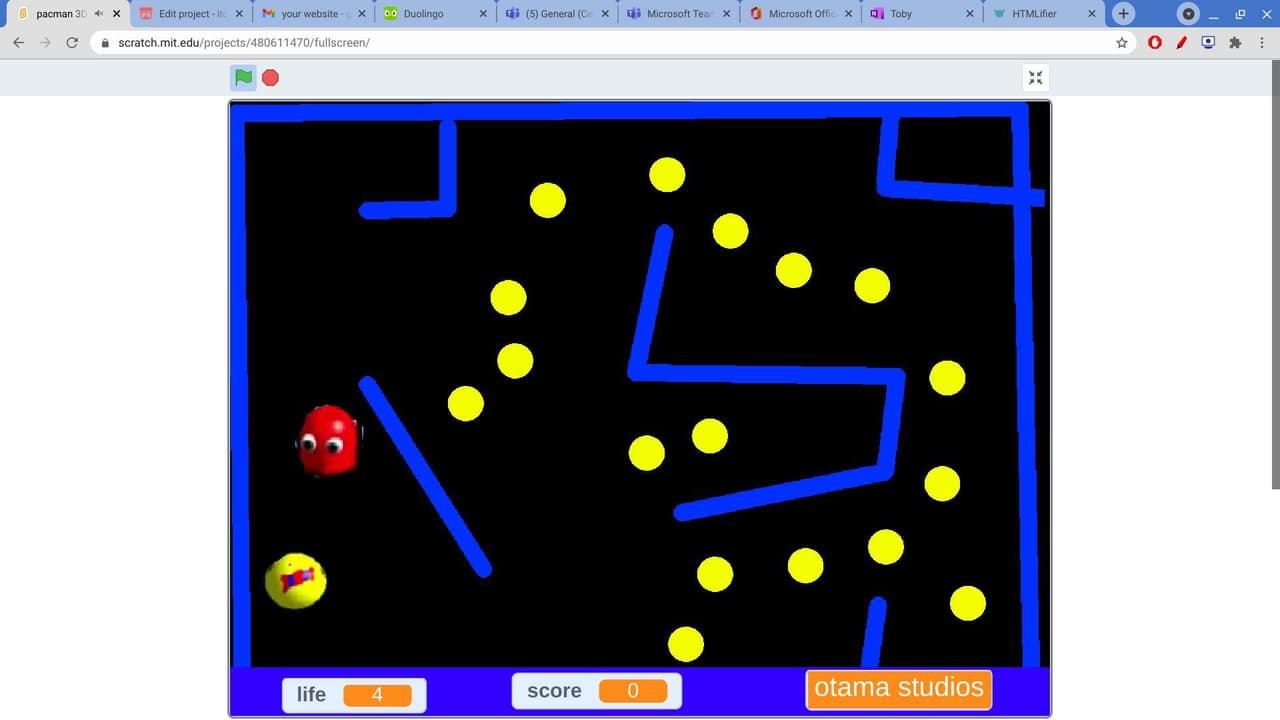 Pacman 3D (otama studios) screenshot 3