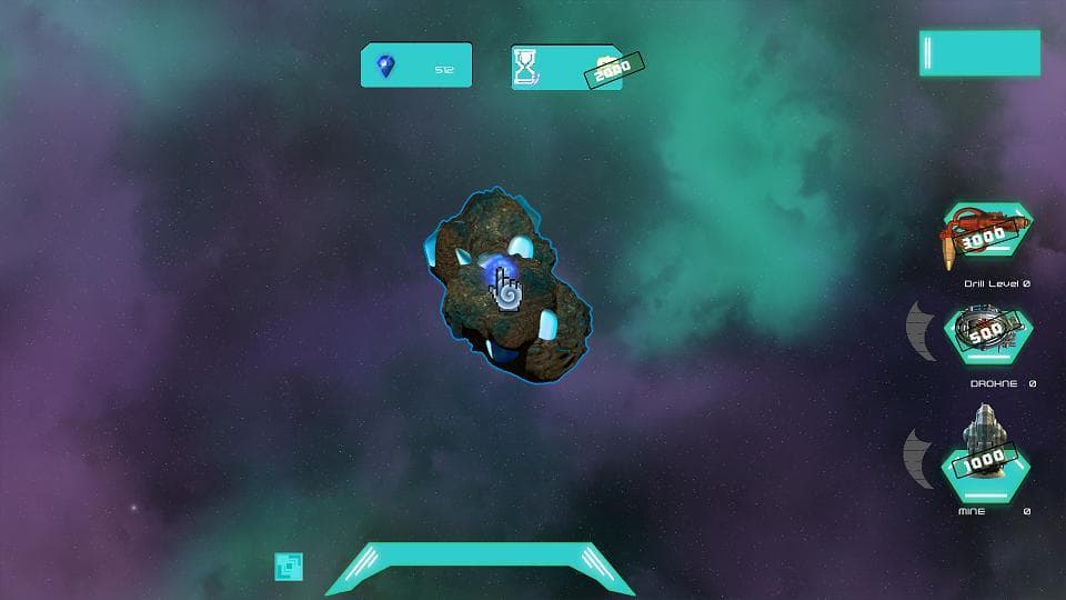 Click Space Miner (itch) screenshot 2