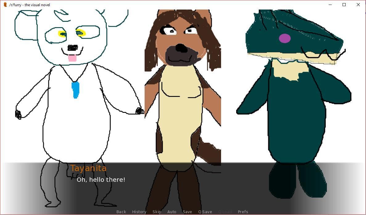 /r/furry - the visual novel
