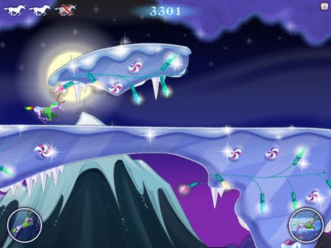 Robot Unicorn Attack Christmas Edition screenshot 5