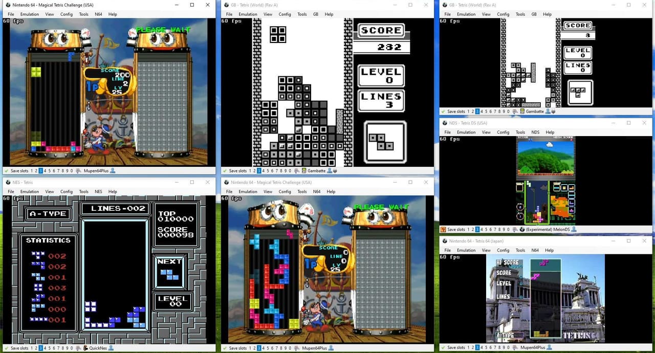 Tetris, But All At Once [public version] screenshot 4