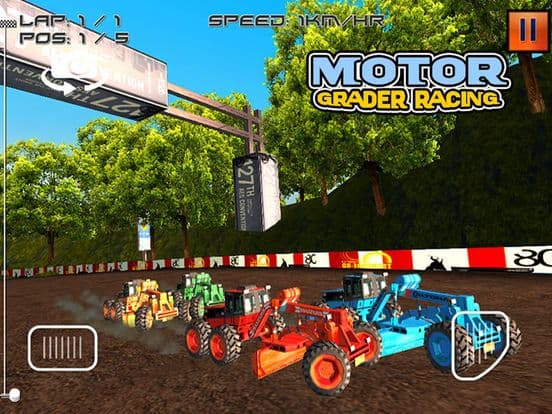 Motor Grader Racing screenshot 2