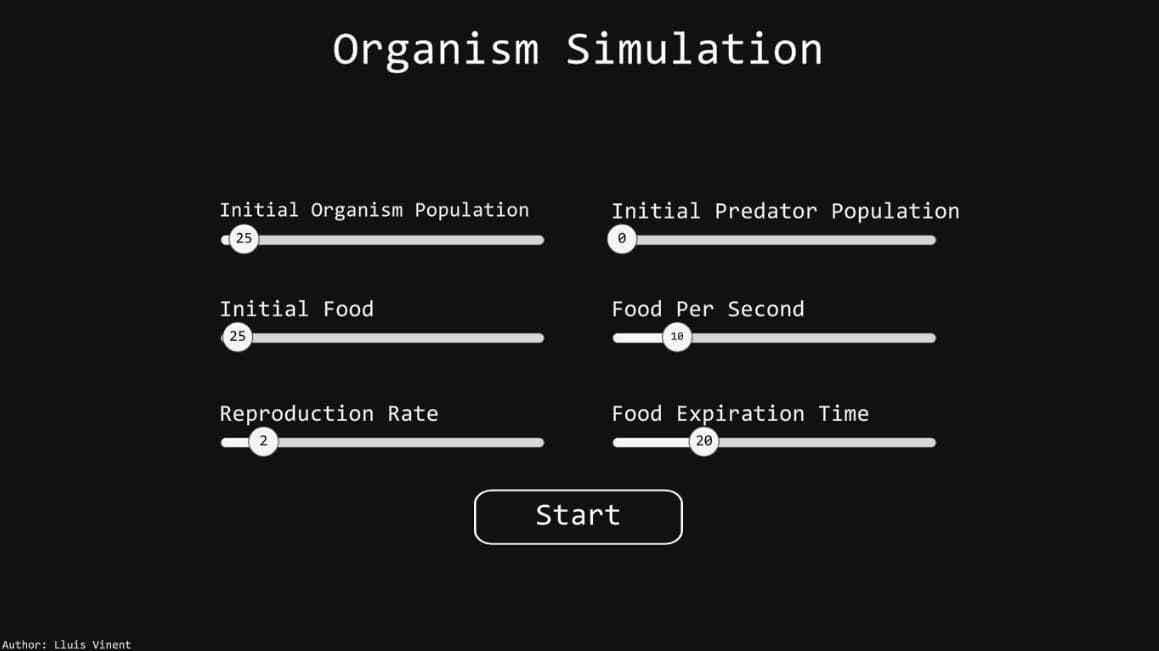 Ecosystem Simulation screenshot 5