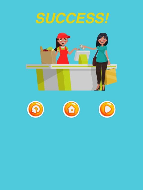 Supermarket Cashier Money Game