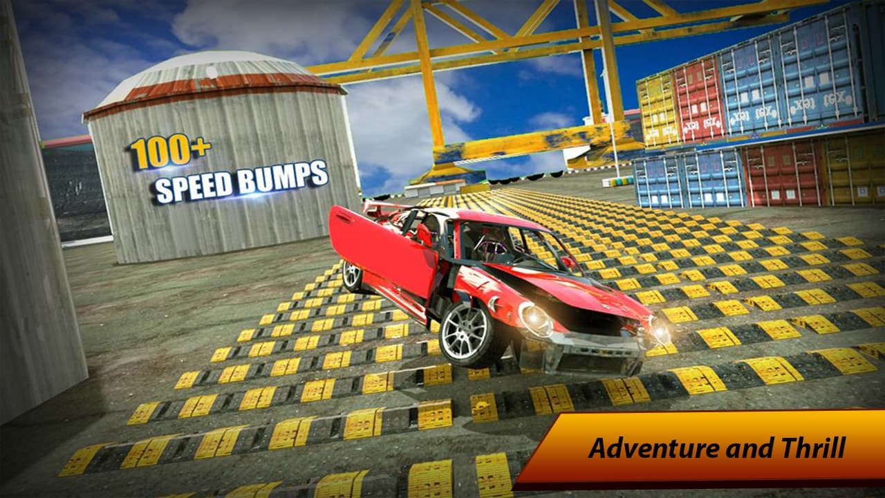 1000 Speed Bumps - Bomb Car Challenge screenshot 4