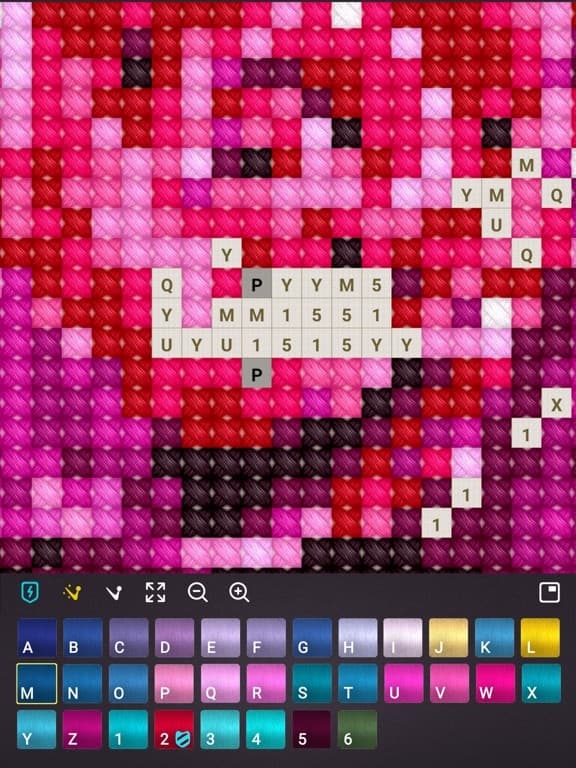 Cross-Stitch: Color by Number screenshot 5