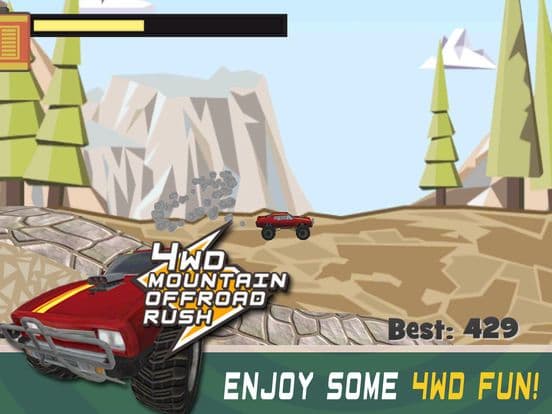 4WD Mountain Offroad Rush screenshot 2