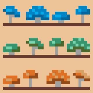 Mushrooms (Lil Cthulhu)